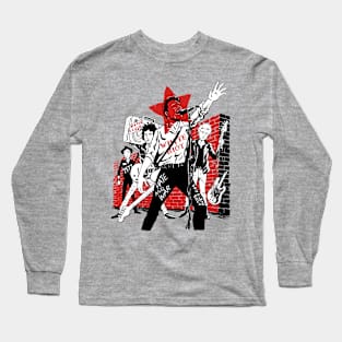 THE CLASH - WHITE RIOT Long Sleeve T-Shirt